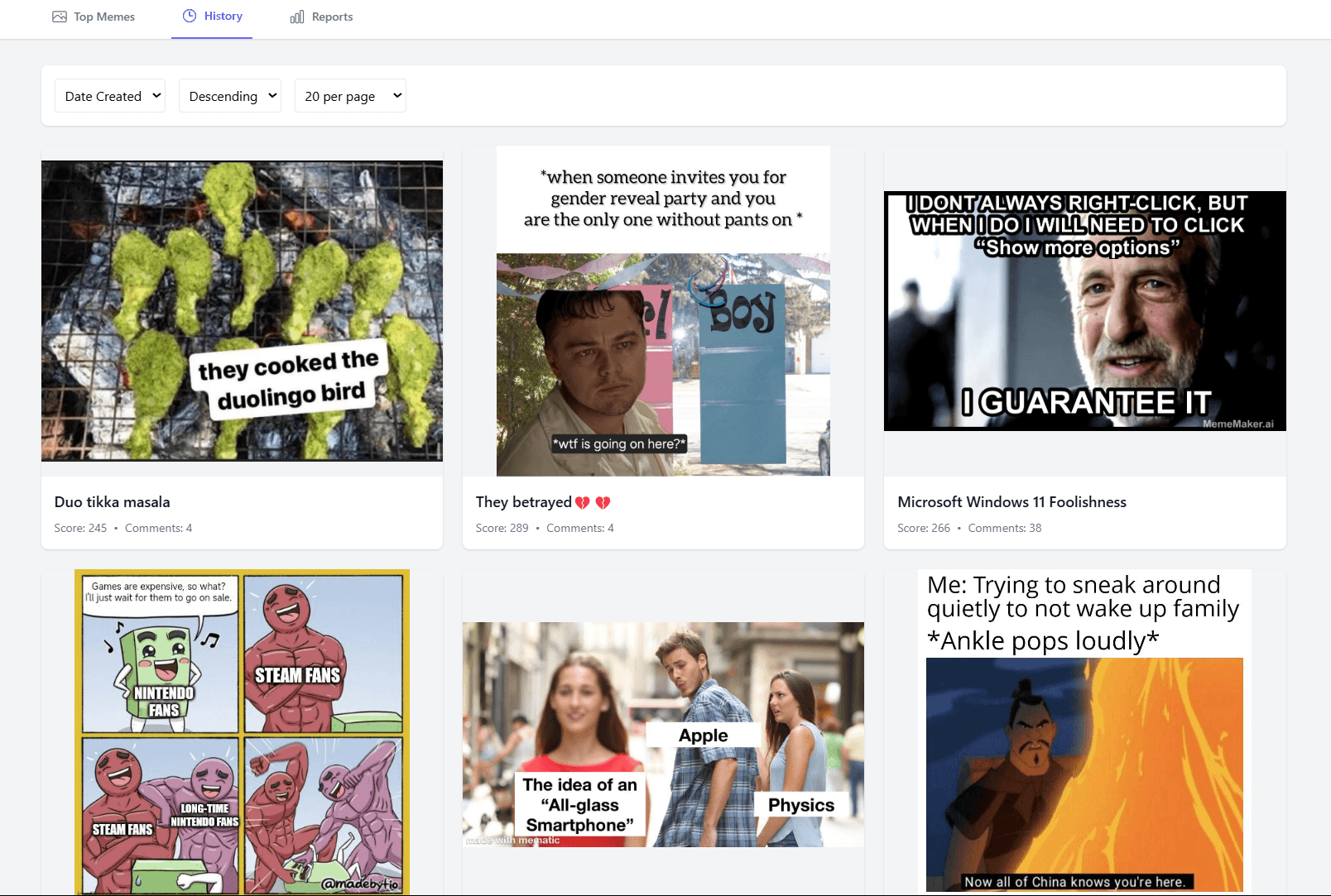Reddit Memes Crawler